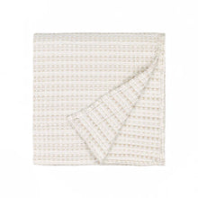 Load image into Gallery viewer, Waffle Textured 100% Cotton Bedspread - Natural
