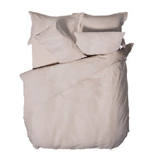 Load image into Gallery viewer, Waffle Textured 100% Cotton Duvet Cover Set Blush
