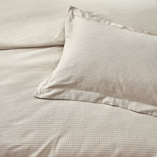 Load image into Gallery viewer, Waffle Textured 100% Cotton Duvet Cover Set Linen

