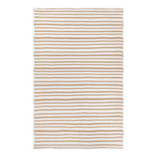 Load image into Gallery viewer, Woven Stripe 100% Cotton Bedspread Cinnamon
