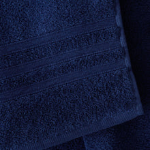 Load image into Gallery viewer, Zero Twist Towel Range - Navy Blue
