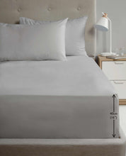 Load image into Gallery viewer, Extra Deep Fitted Sheet - Silver
