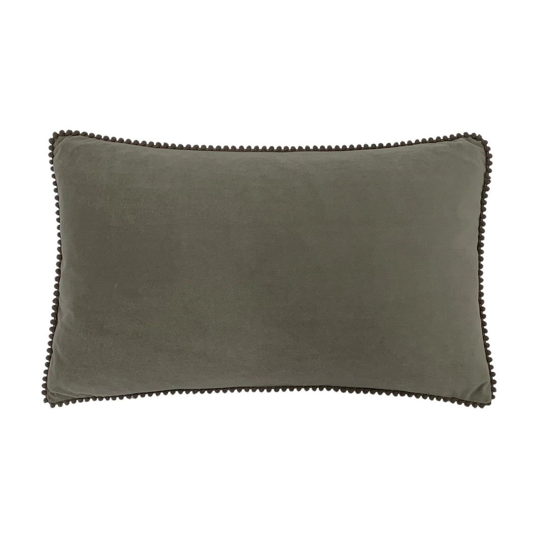 Cosmo Grey Filled Bolster Cushion