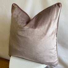 Load image into Gallery viewer, French velvet Blush Cushion Cover - Large
