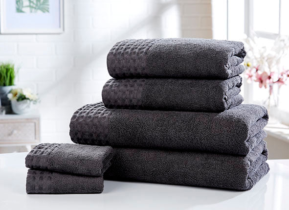 Retreat Towel Bale (6 Piece) Charcoal