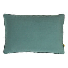 Load image into Gallery viewer, Cosmo Blue Filled Bolster Cushion
