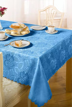 Load image into Gallery viewer, Damask Rose Blue Napkins (Pack of 4)
