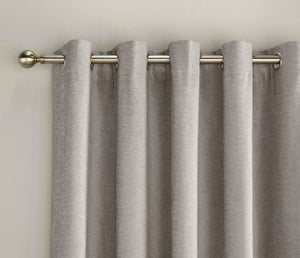 Savoy Grey Door Curtain