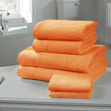 Chatsworth Tangerine Towel Range
