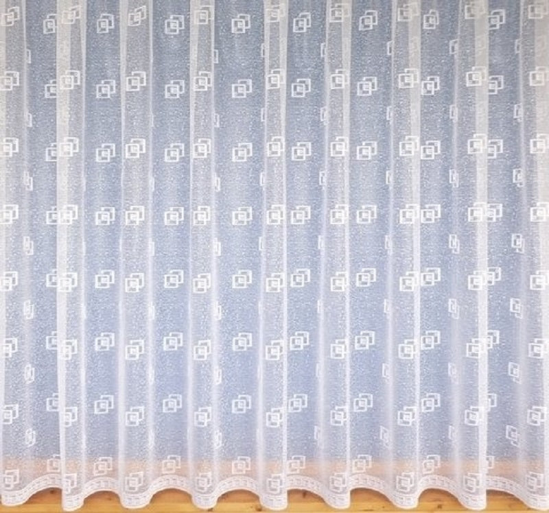 3892 White Net Curtain