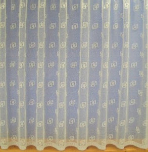 3893 Cream Net Curtain