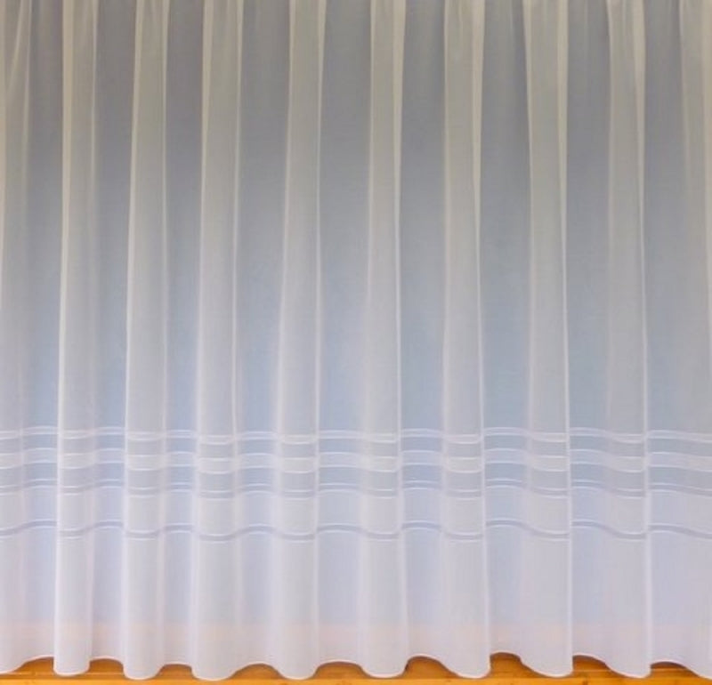 4000 White Net Curtain