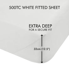 Load image into Gallery viewer, 500TC White Cotton Rich Range
