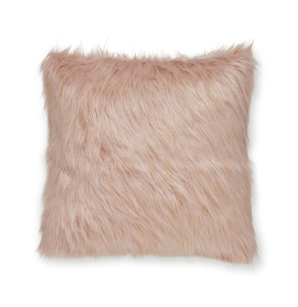 Blush Metallic Cushion Cover