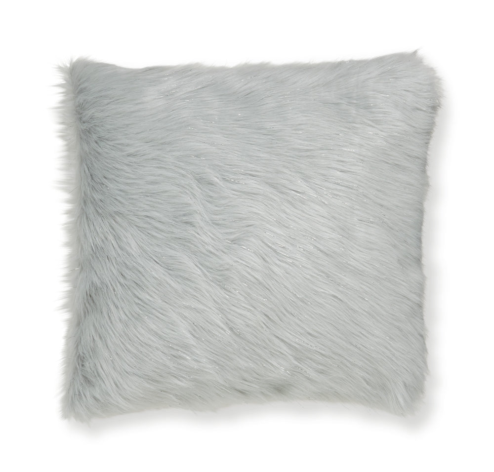 Silver Metallic Cushion Cover