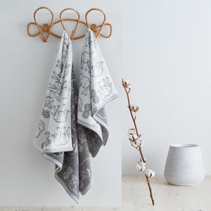 Tembo Grey Towel Range