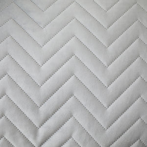 So Soft Velvet Zig Zag Pinsonic Duvet Set