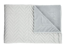 Load image into Gallery viewer, So Soft Velvet Zig Zag Pinsonic Throw
