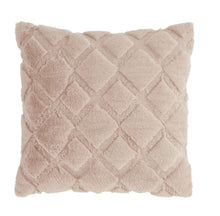 Load image into Gallery viewer, Cosy Diamond Filled Cushion - Blush
