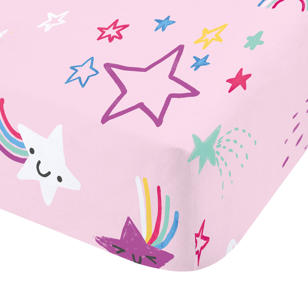 Happy Stars Fitted Sheet
