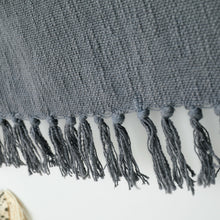 Load image into Gallery viewer, Kabeli Tufted Charcoal Throw
