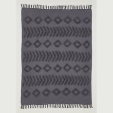 Load image into Gallery viewer, Kabeli Tufted Charcoal Throw
