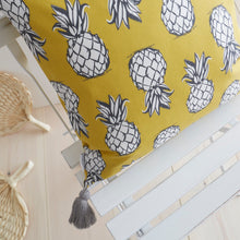 Load image into Gallery viewer, Tupi Pineapple Filled Outdoor Cushion

