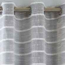 Load image into Gallery viewer, Antigua Grey Eyelet Voile Panel

