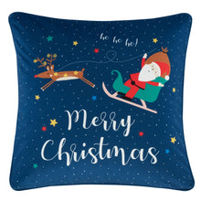 Load image into Gallery viewer, Santa&#39;s Christmas Wonderland Cushion cover

