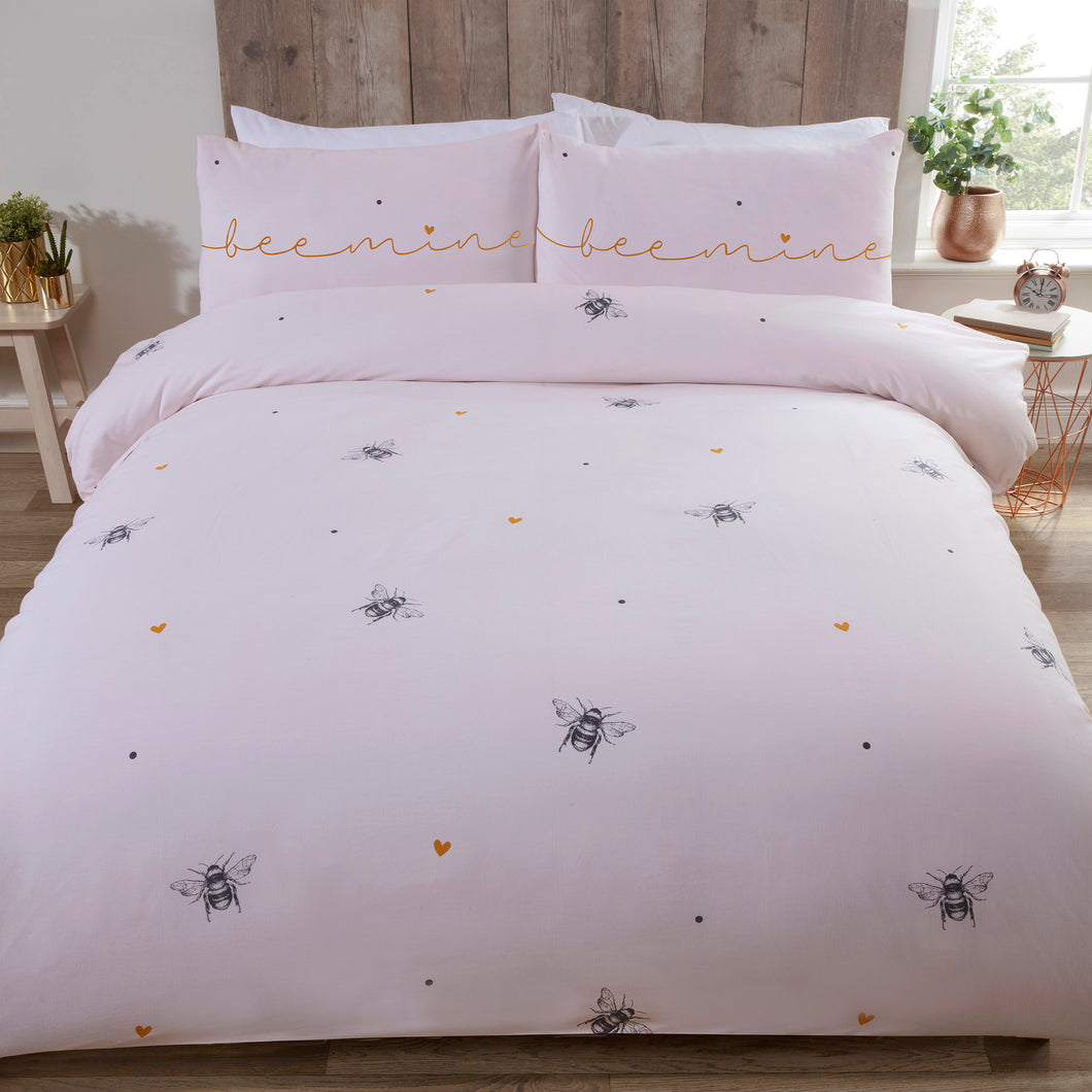 *Bee Mine Duvet Set (KING)