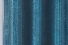 Load image into Gallery viewer, Bondi Teal Eyelet Curtains

