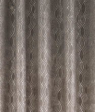 Load image into Gallery viewer, Broadway Grey/Silver Eyelet Curtains
