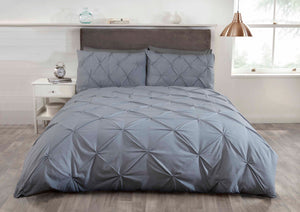 *Balmoral Grey Duvet Set (SINGLE)