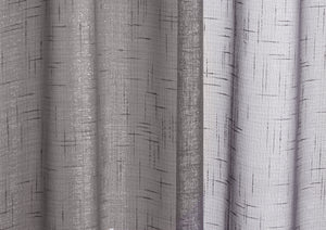 Casablanca Grey Slot Top Voile Panel