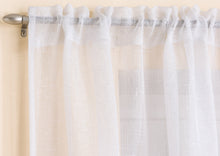 Load image into Gallery viewer, Casablanca White Slot Top Voile Panel
