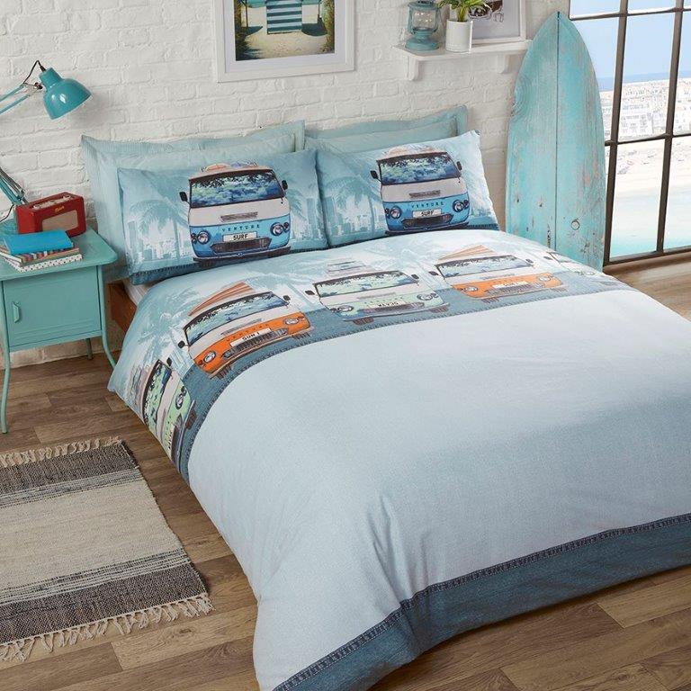 Camper van King Duvet Set