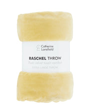 Load image into Gallery viewer, Extra Large Raschel Super Soft Fleece Throw - Ochre
