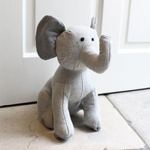 Load image into Gallery viewer, Elephant Grey Door Stop
