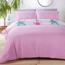 Load image into Gallery viewer, Flamingo King Duvet Set
