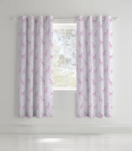 Folk Unicorn Curtains (66"x72")