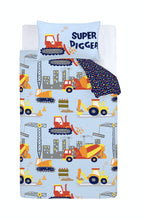 Load image into Gallery viewer, Construction Duvet Set
