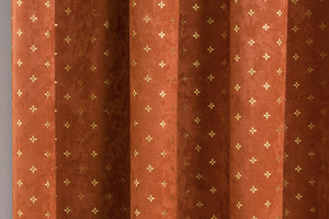 Gemini Spice Tape Top Curtains