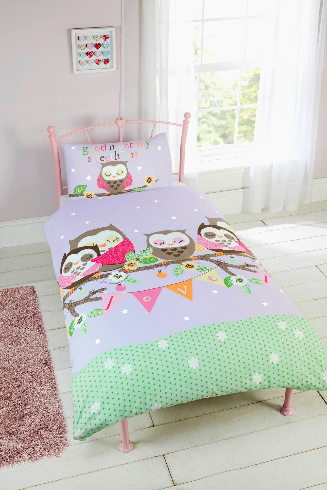Goodnight my sweetheart Duvet Set