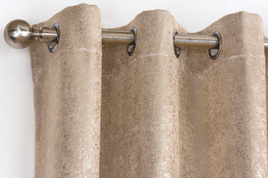 Halo Natural Eyelet Curtains