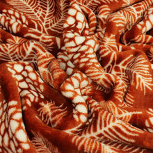 Load image into Gallery viewer, Irwin Rust Fleece Throw
