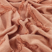 Load image into Gallery viewer, Jakarta Blush Tufted Woven Throw
