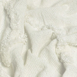 Jakarta Natural Tufted Woven Throw
