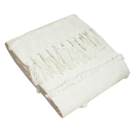 Jakarta Natural Tufted Woven Throw
