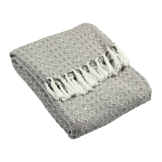 Jewel Grey Throw