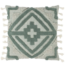 Load image into Gallery viewer, Kalai Eucalyptus Tuft Tasselled Cushion Cover
